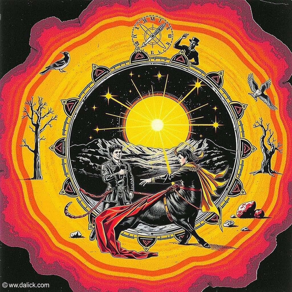 Maldoror and Matador in Surreal Cosmic Dance