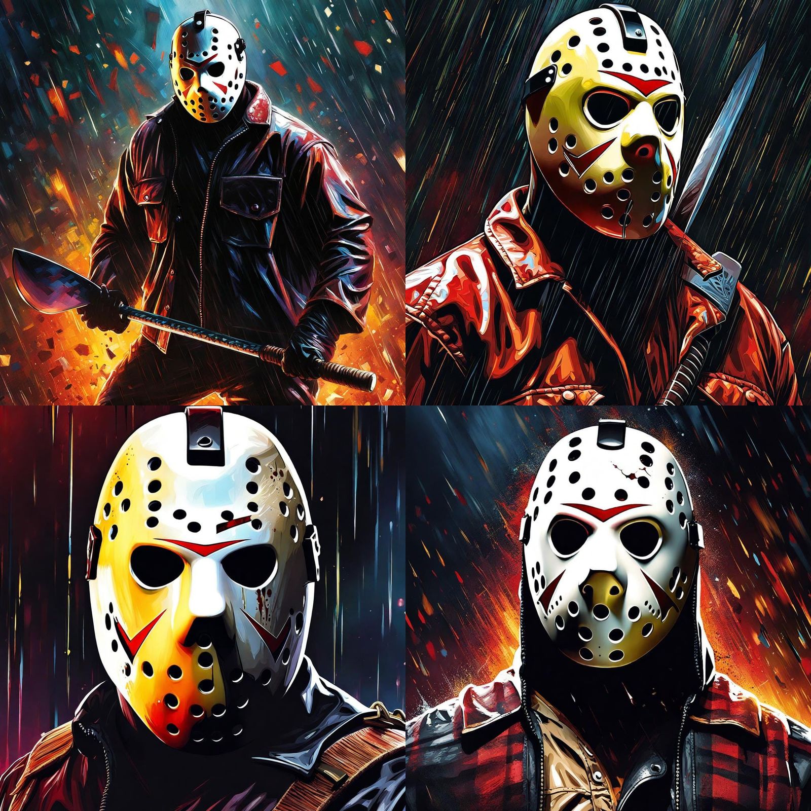 Jason Voorhees: Hyperdetailed Horror Art