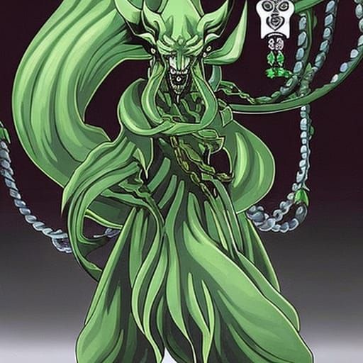 Horrifying Lovecraftian Anime Monster