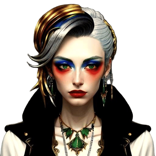 Abstract Color Explosion in Primary Hues