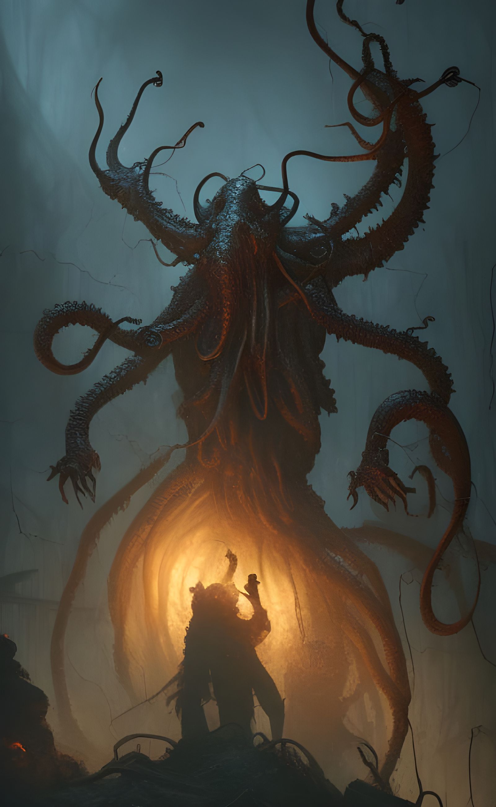 Cthulhu Destroys Heaven in Post-Apocalyptic Horror