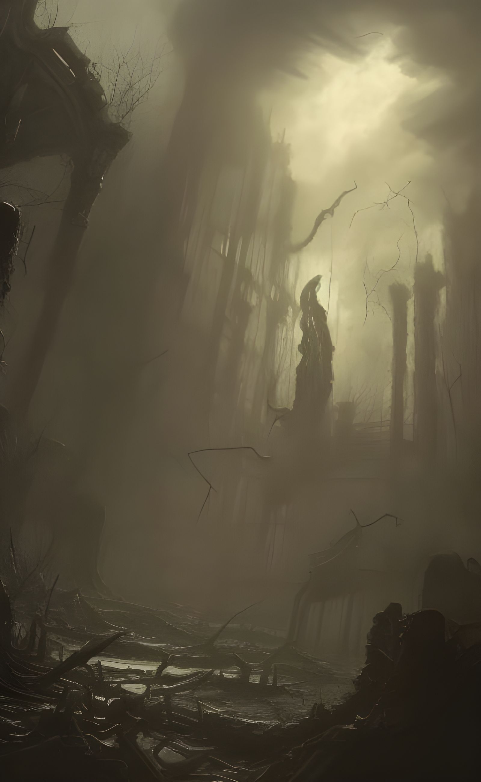 Cthulhu Destroys Heaven in Post-Apocalyptic Horror