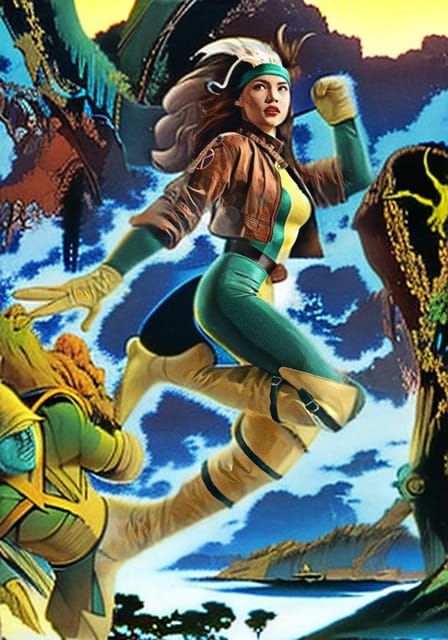 My 1st Love, that radiant Rogue from X-men Comics