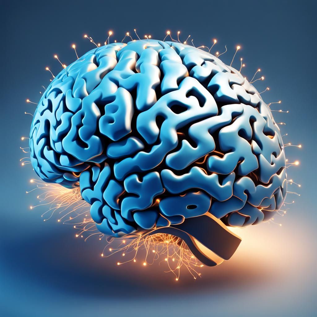 Illuminated Brain: Neurons Firing in Digital Space