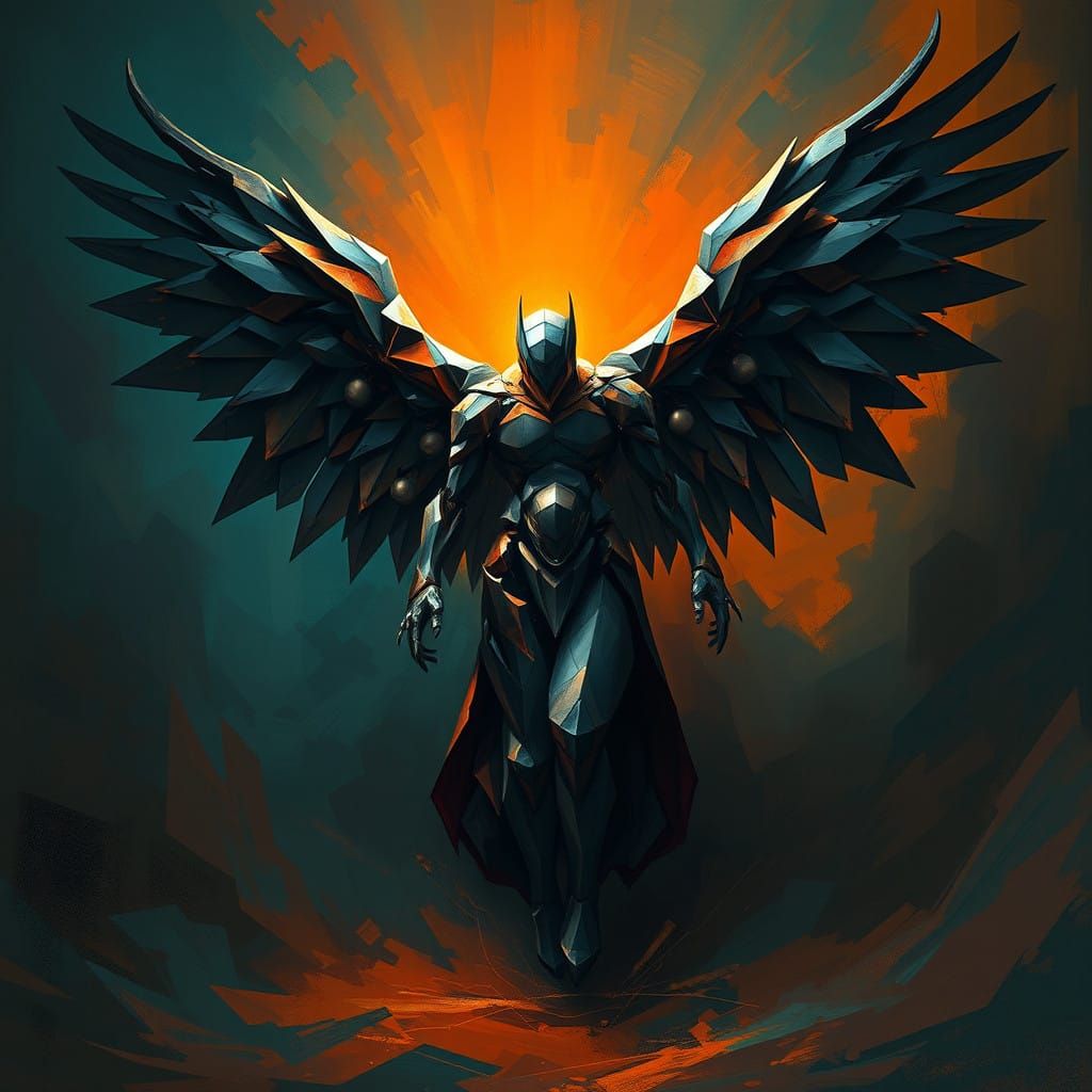 Dark angel knight,