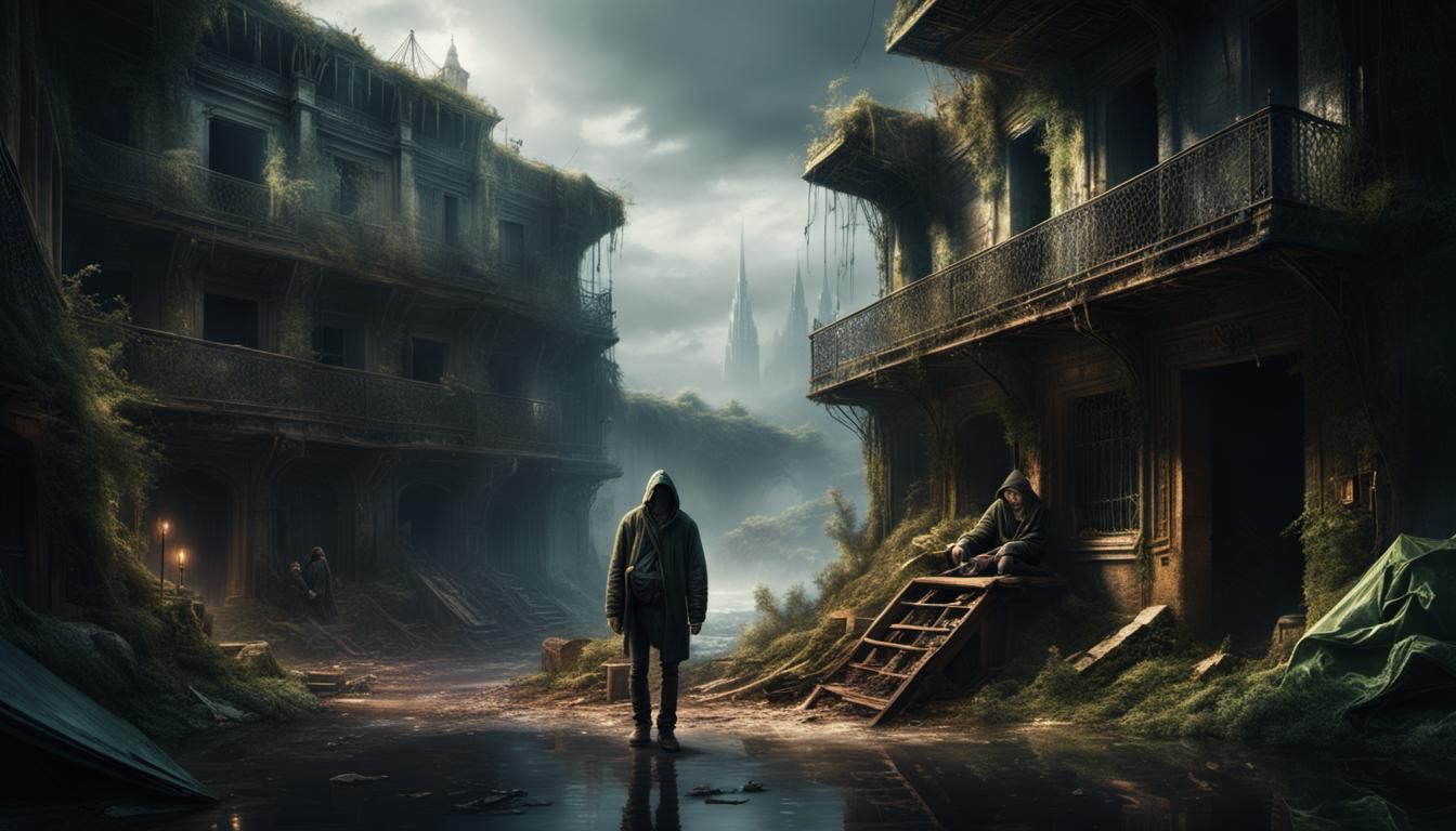 Magical Sanctuary Discovered: Epic Digital Matte Painting