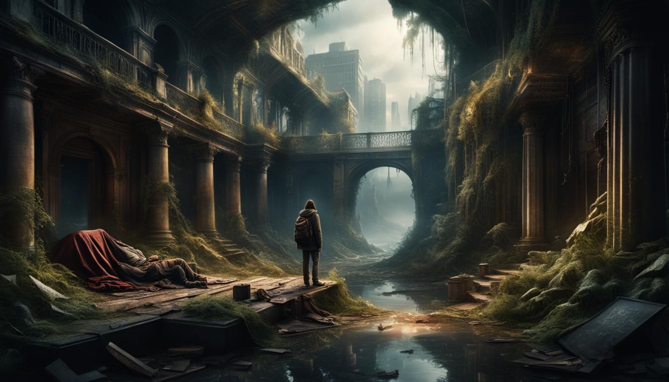 Magical Sanctuary Discovered: Cinematic Digital Matte Painti...