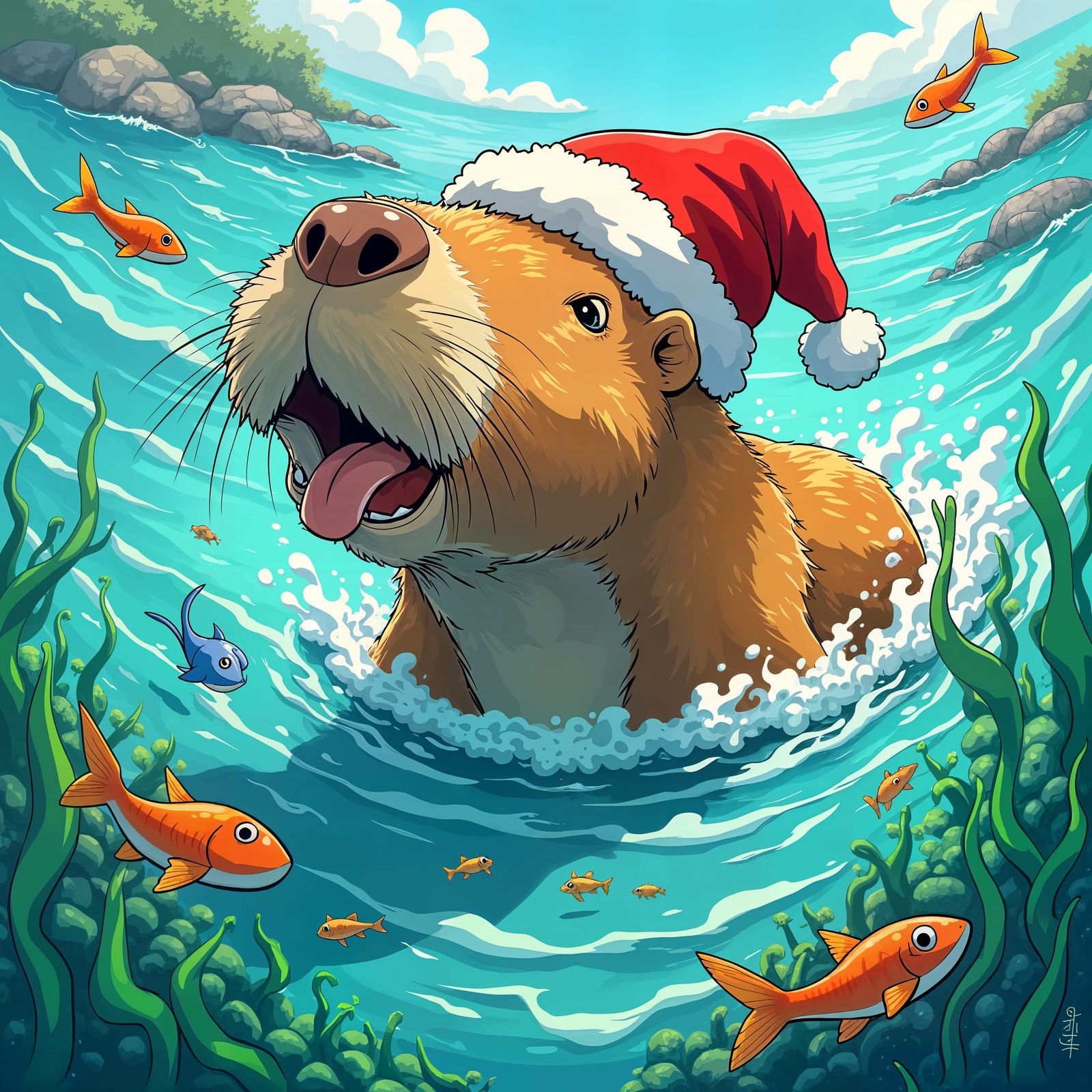 Capy Holidays from Capybay 🎄🎅🏼