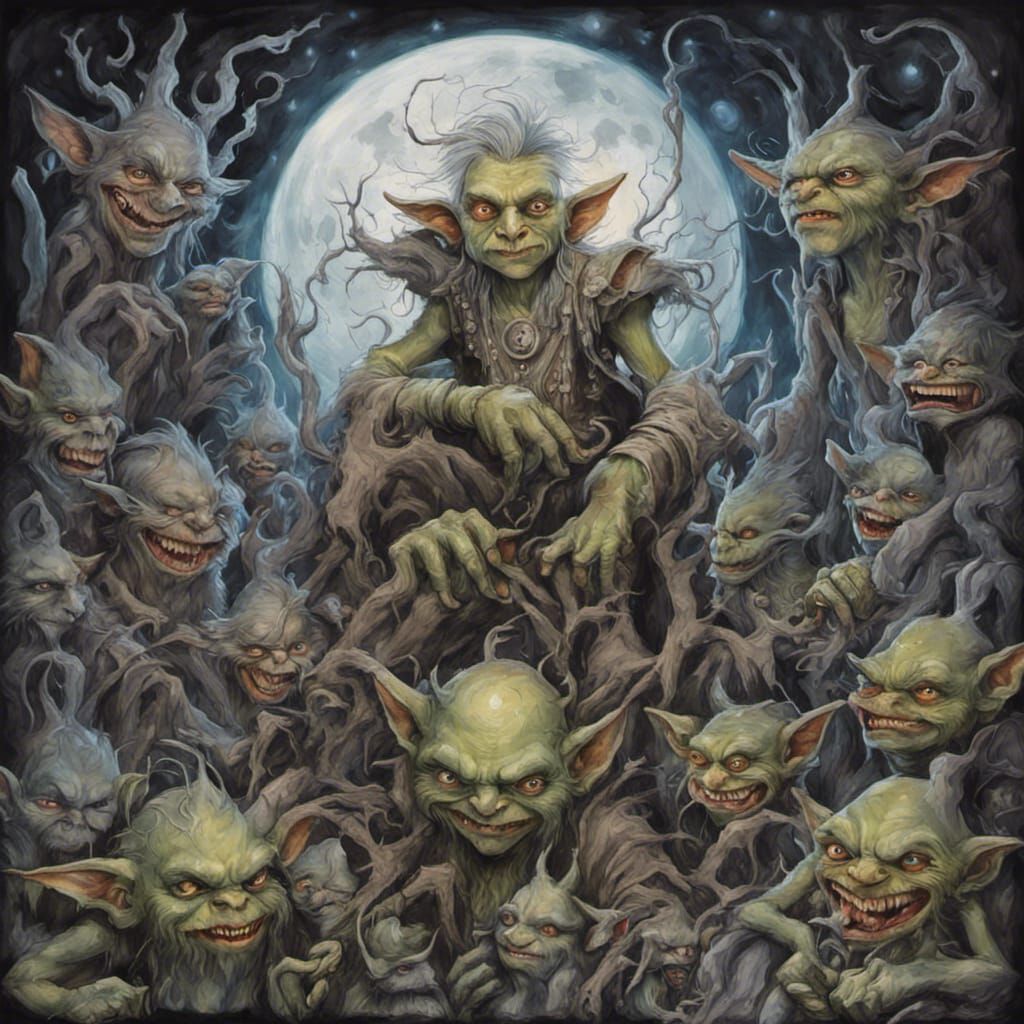 Goblin Leader & His Horde