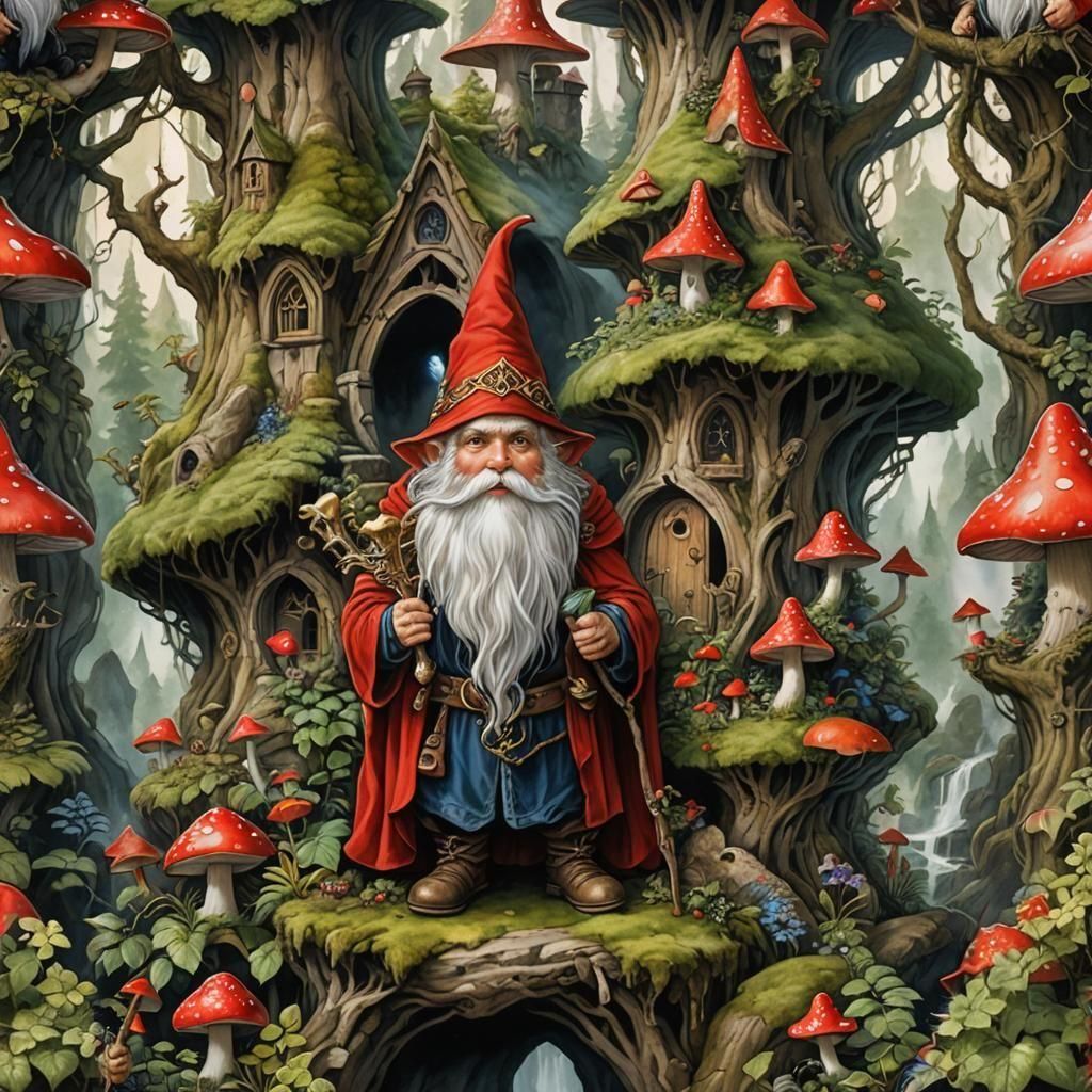 Portrait of a Gnome