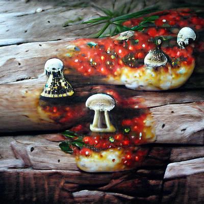 Fungus Among Us: An AI Generated Image