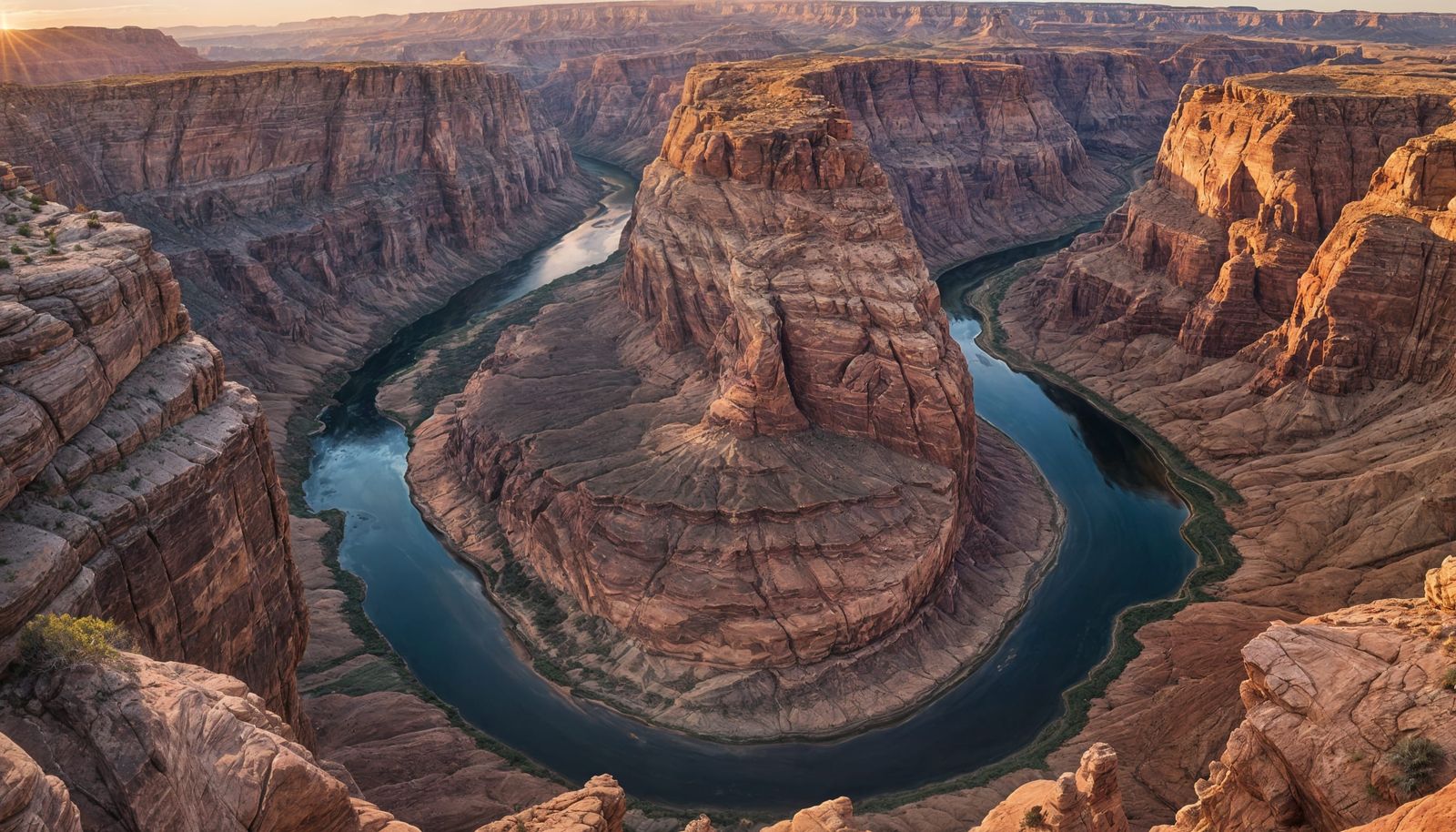 Epic Grand Canyon Sunset in Vivid 8K Resolution