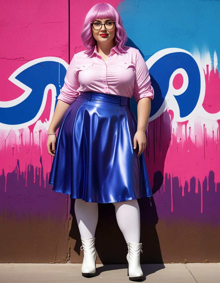 Hypernatural Portrait in Vibrant Colors