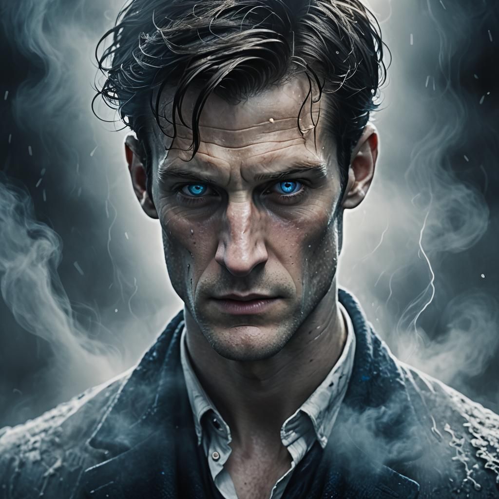 Ethereal Portrait in Misty Dark Fantasy Concept Art