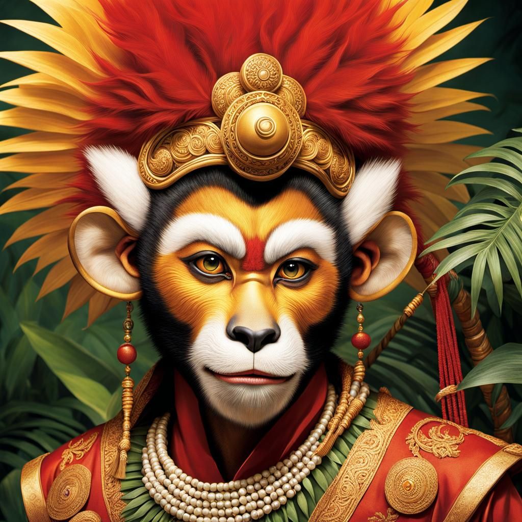 Madagascar Animal Festival Inspired by Monkey King