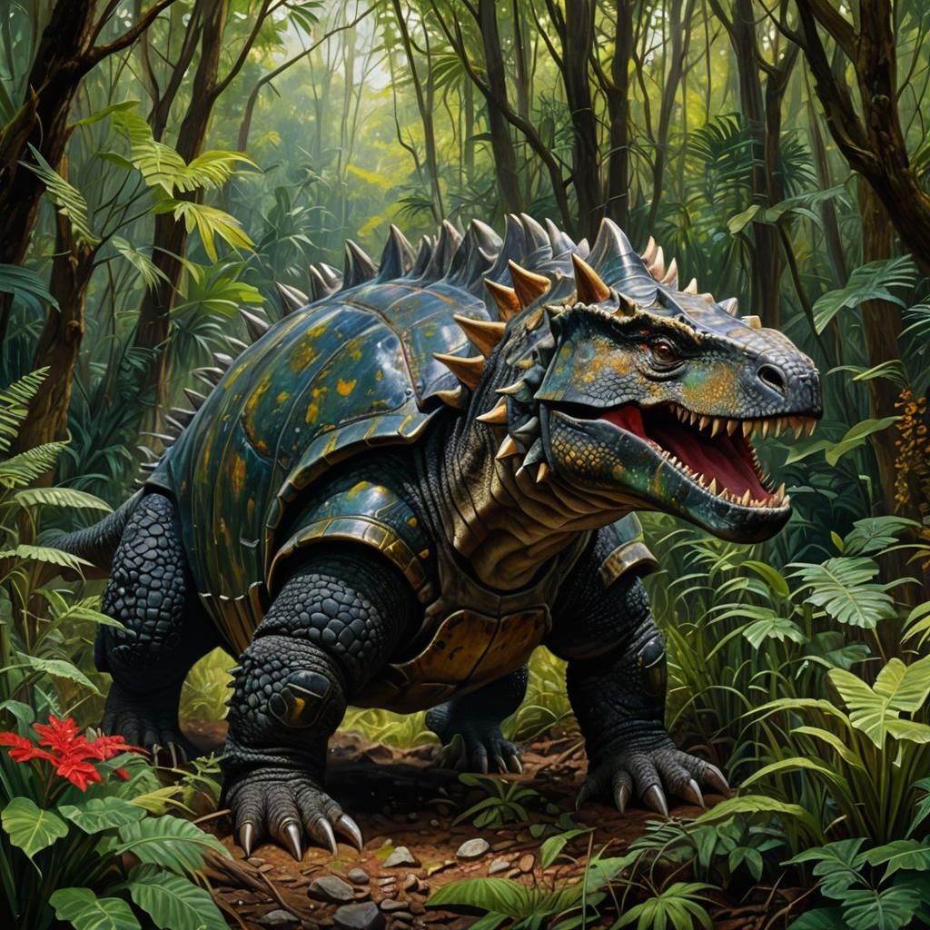 Fantasy Ankylosaurus