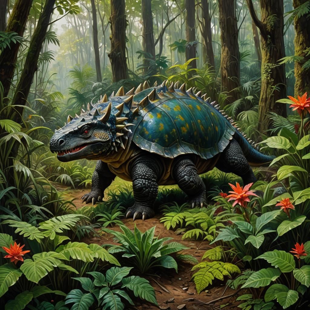 Fantasy Ankylosaurus