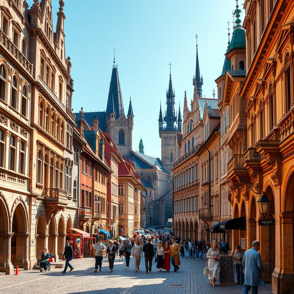 Prague's Golden Age: Gothic and Baroque Architecture