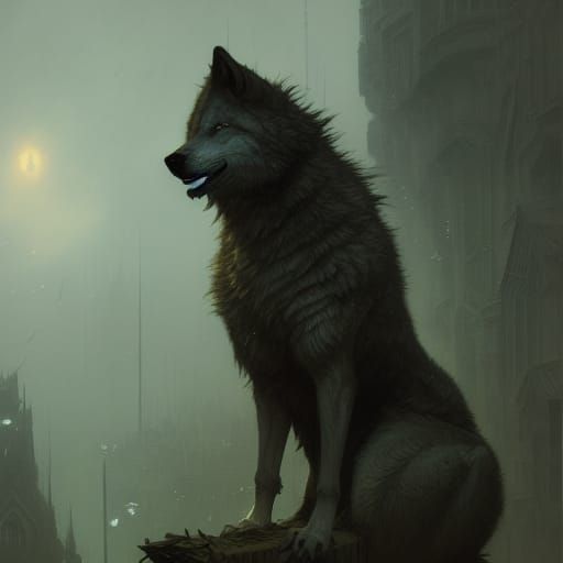 Wolfs Bane: Dark Fantasy Concept Art