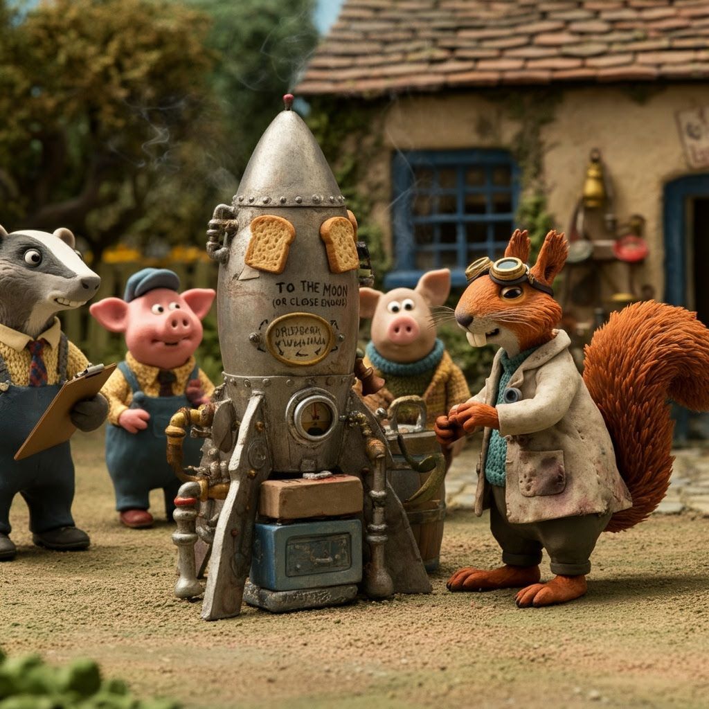 Homemade Rocket Ship Test #1