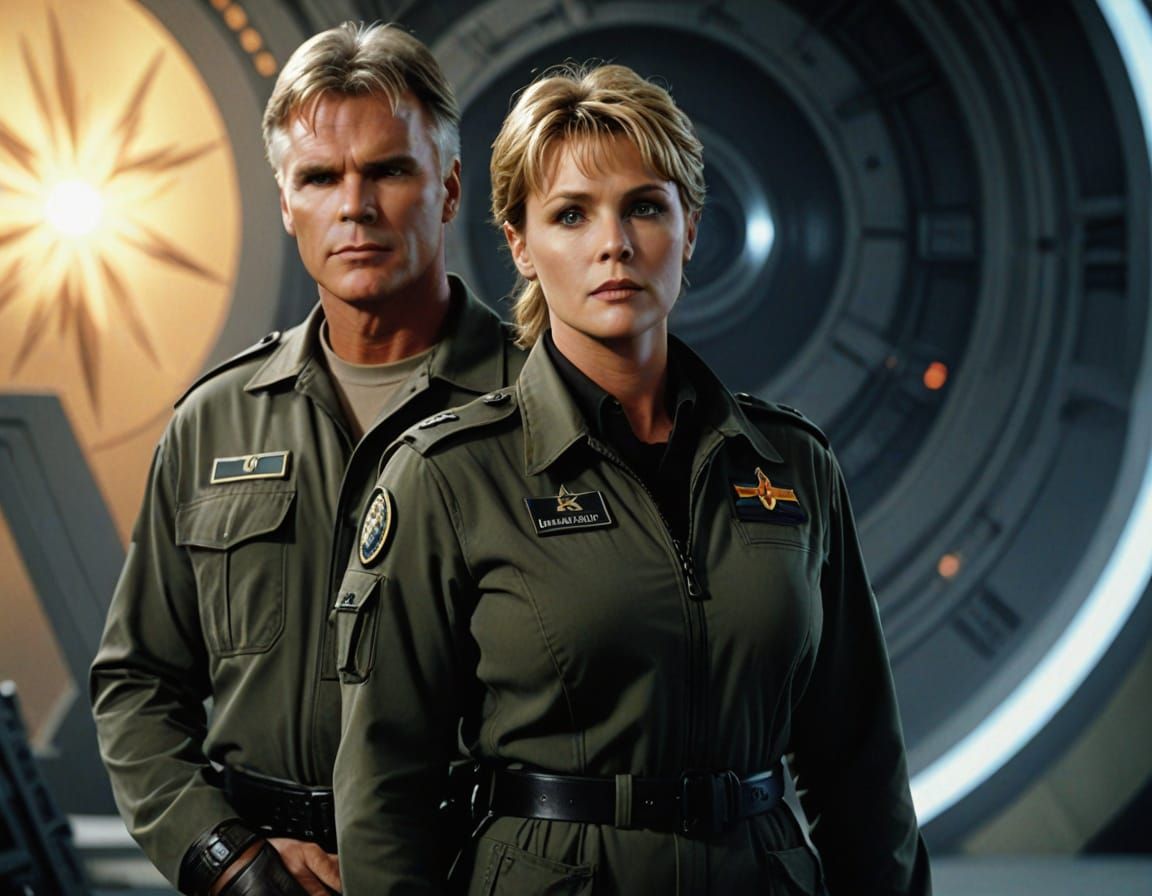 Stargate SG-1 Stars in a Photographic Masterpiece