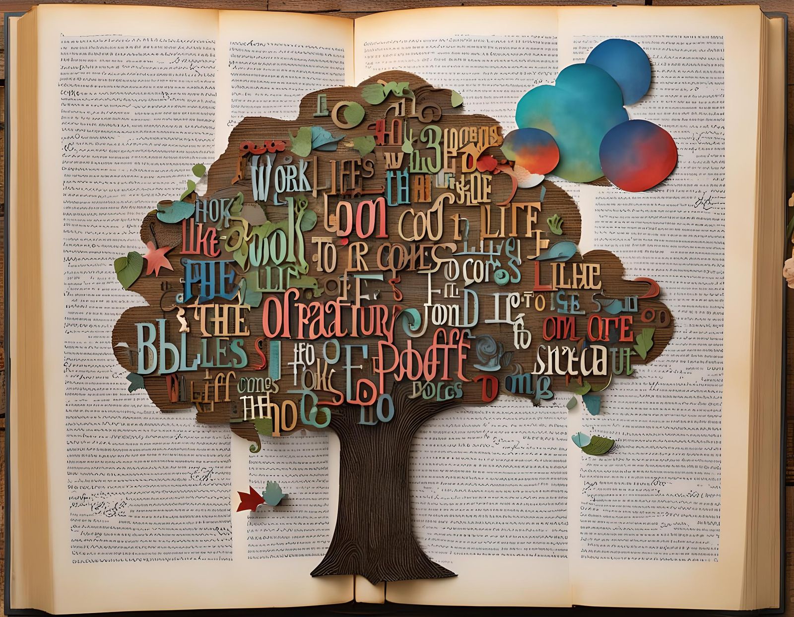 Book Comes to Life as Word Art