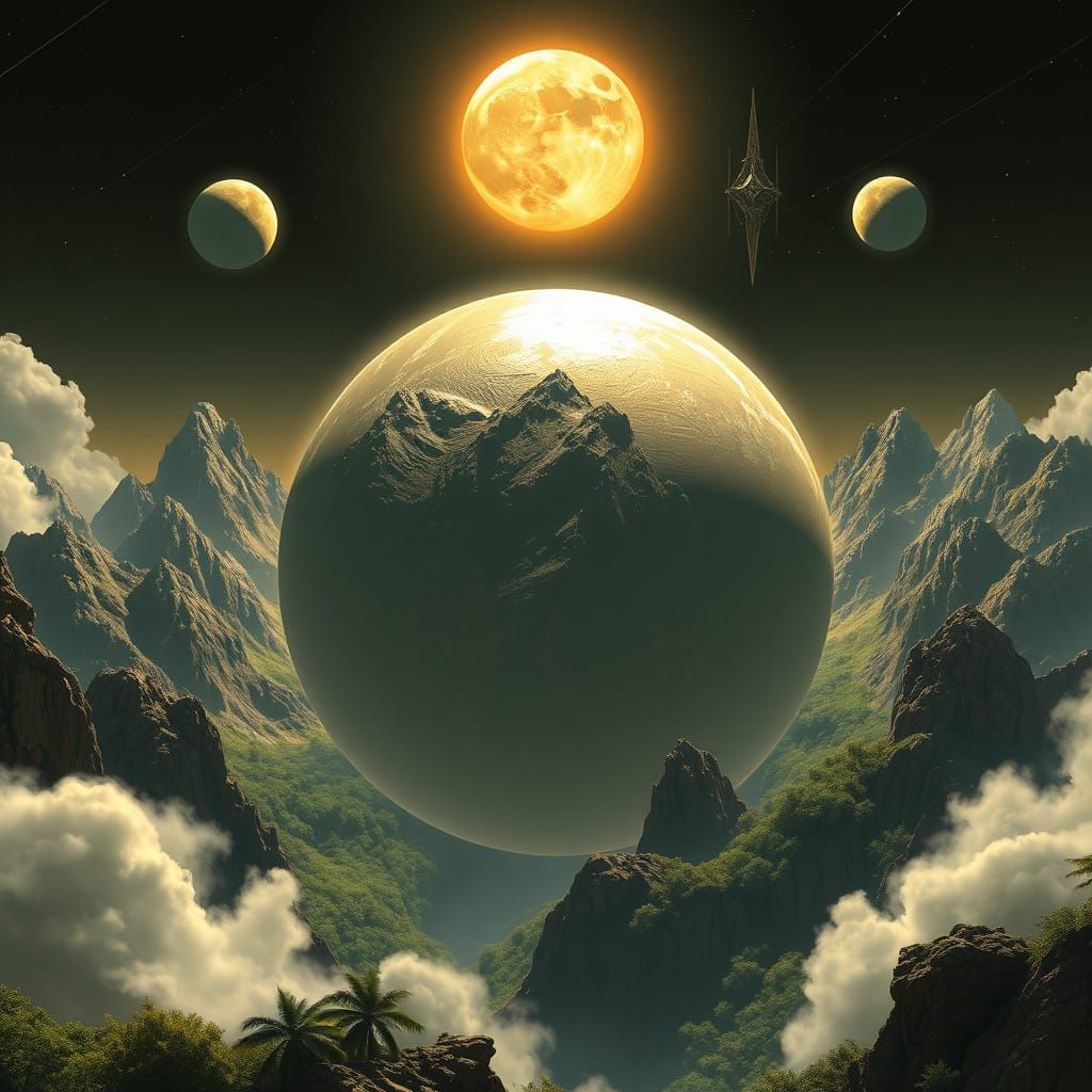 Mystical Onderon Planet in Japrael System