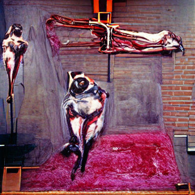 Animal Carcass in Field: A Study in Decay