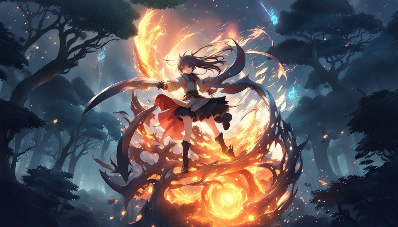 Anime Style 3D Art: Detailed Concept Design