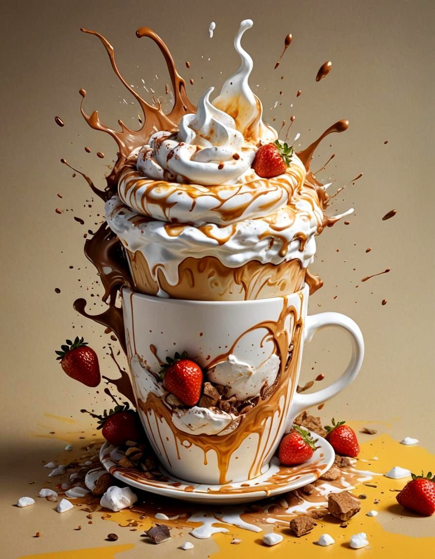 Out of control, latte!!