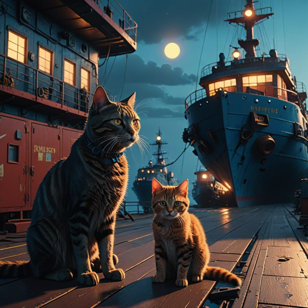 Mysterious Feline Departure on the Haunted Titanic