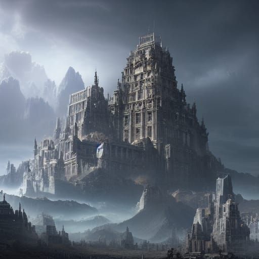 Epic Cinematic Digital Matte Painting