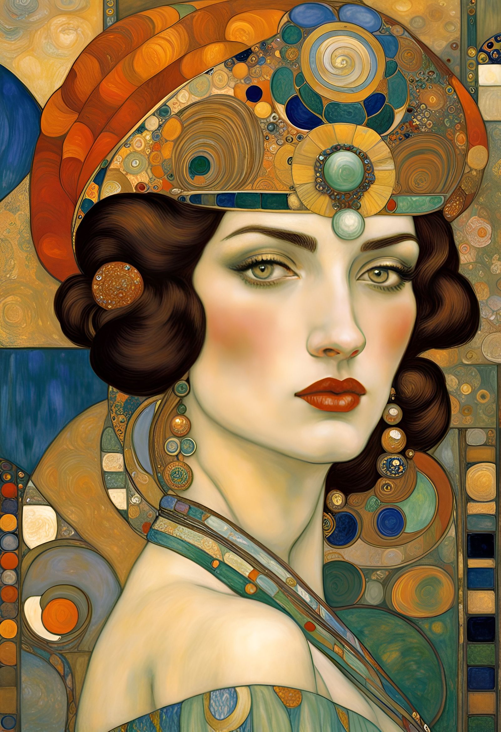Art Nouveau Woman