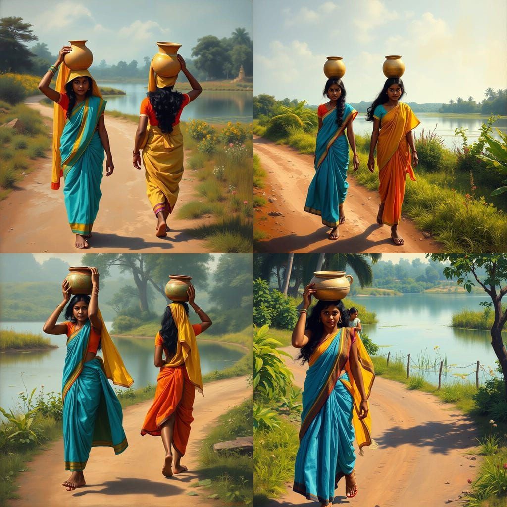 Village Goddesses in South Indian Splendor
