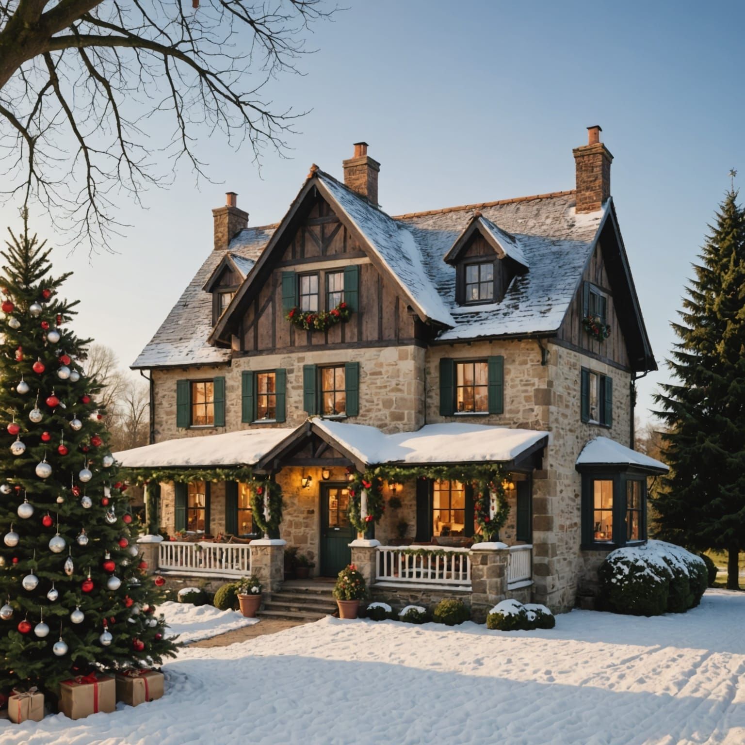 Winter Wonderland Country Estate