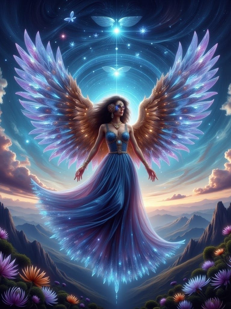 Eccentric Inventor Woman Rides Elvish-Mechanical Owl Through...