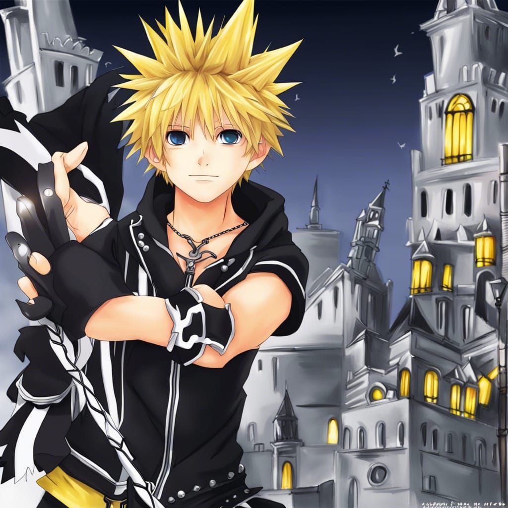 Roxas Anime Key Visual: Kingdom Hearts