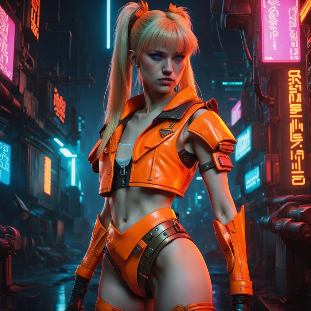 Cyberpunk Sailor Venus