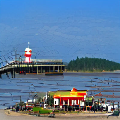 Maine Coastal Landscape