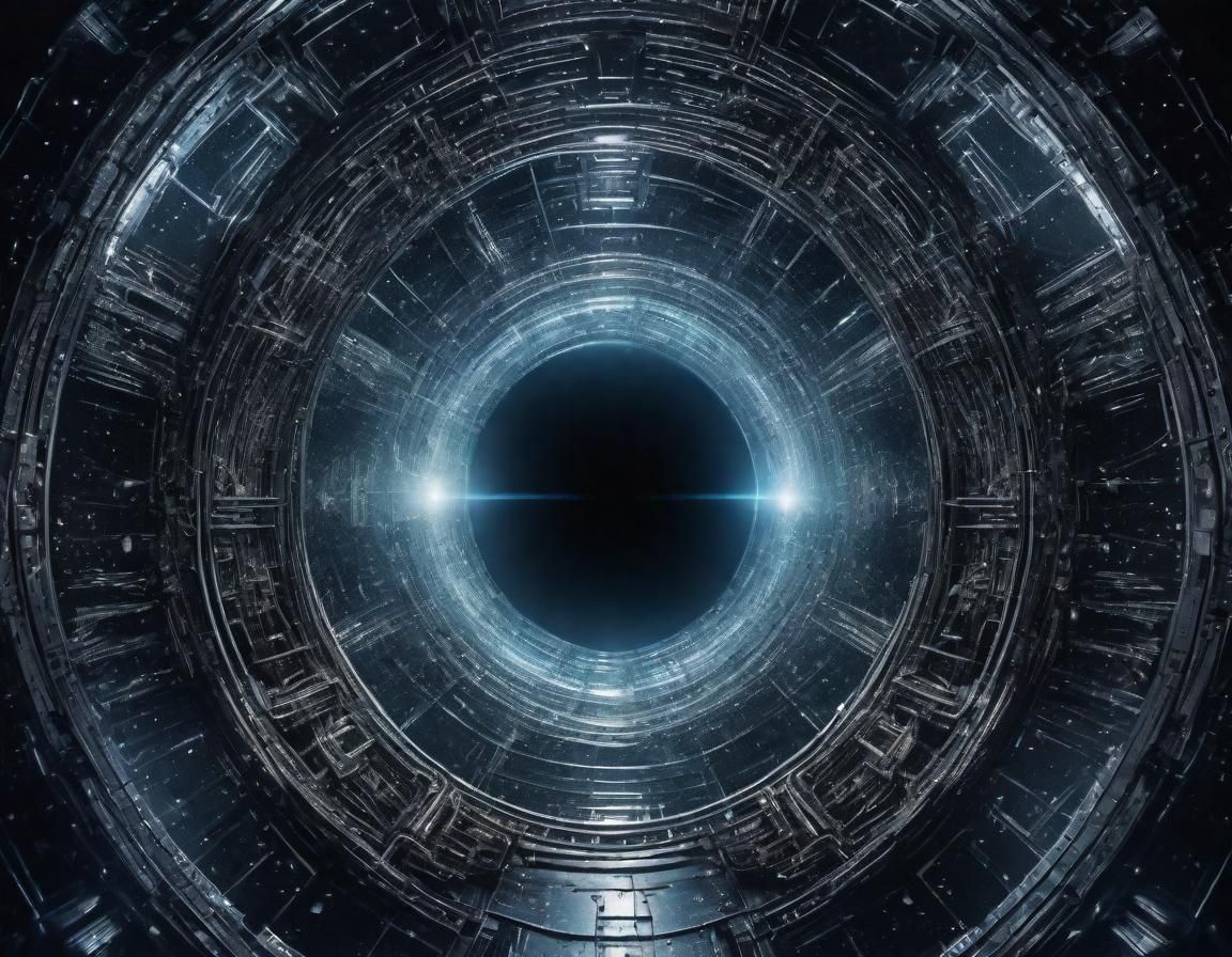 Event Horizon: Detailed Cinematic Astrophotography