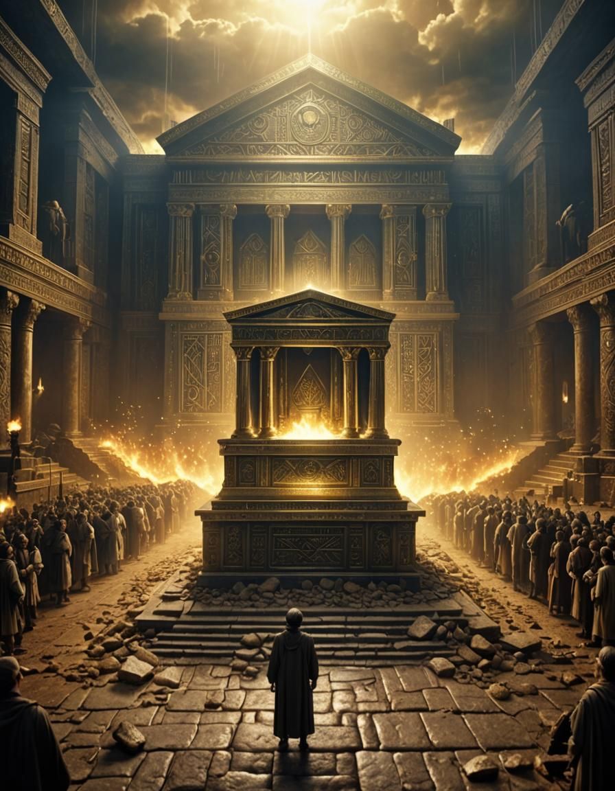 Epic Ark of the Covenant Digital Painting