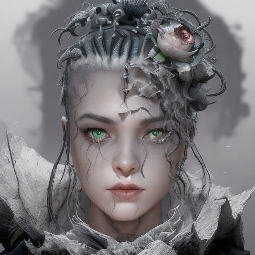 Bride of Frankenstein in Detailed 3D Game Art