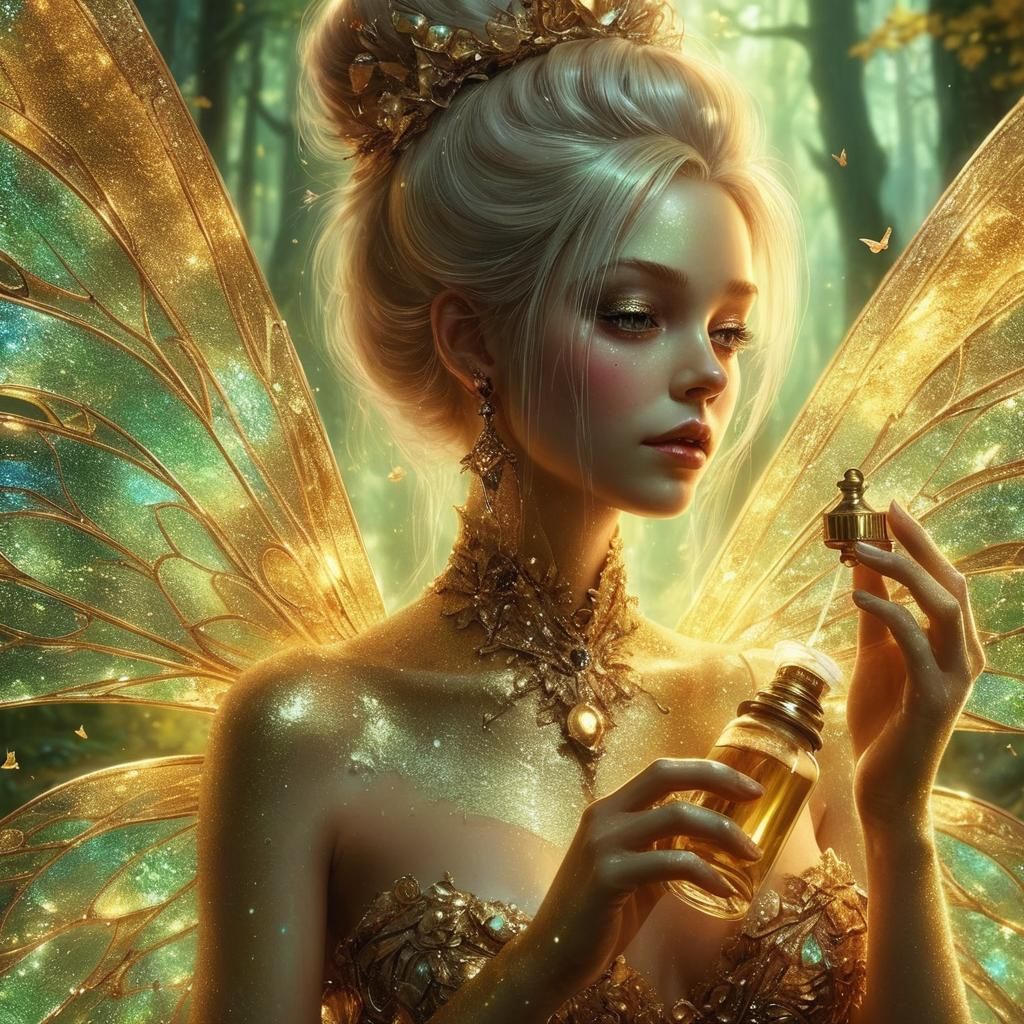 Mechanical Fairy of Oz Oils Opalescent Wings