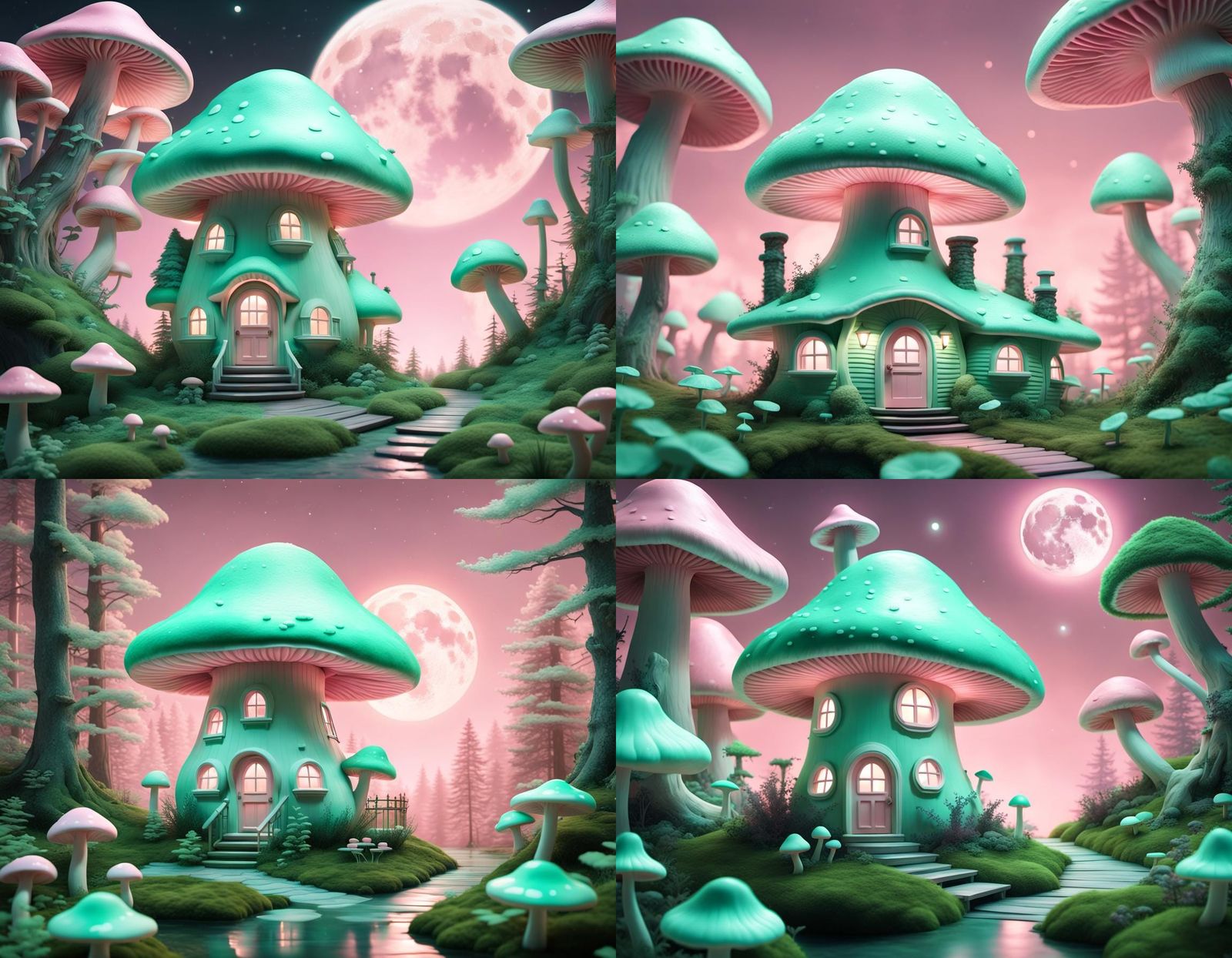 Fairy Mushroom Village