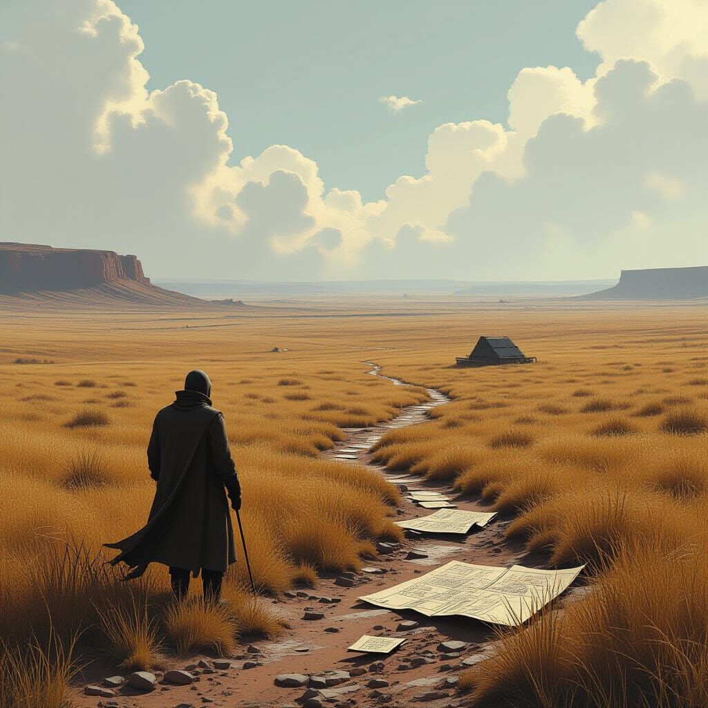 Barren Grassland Remains of Militant Republic