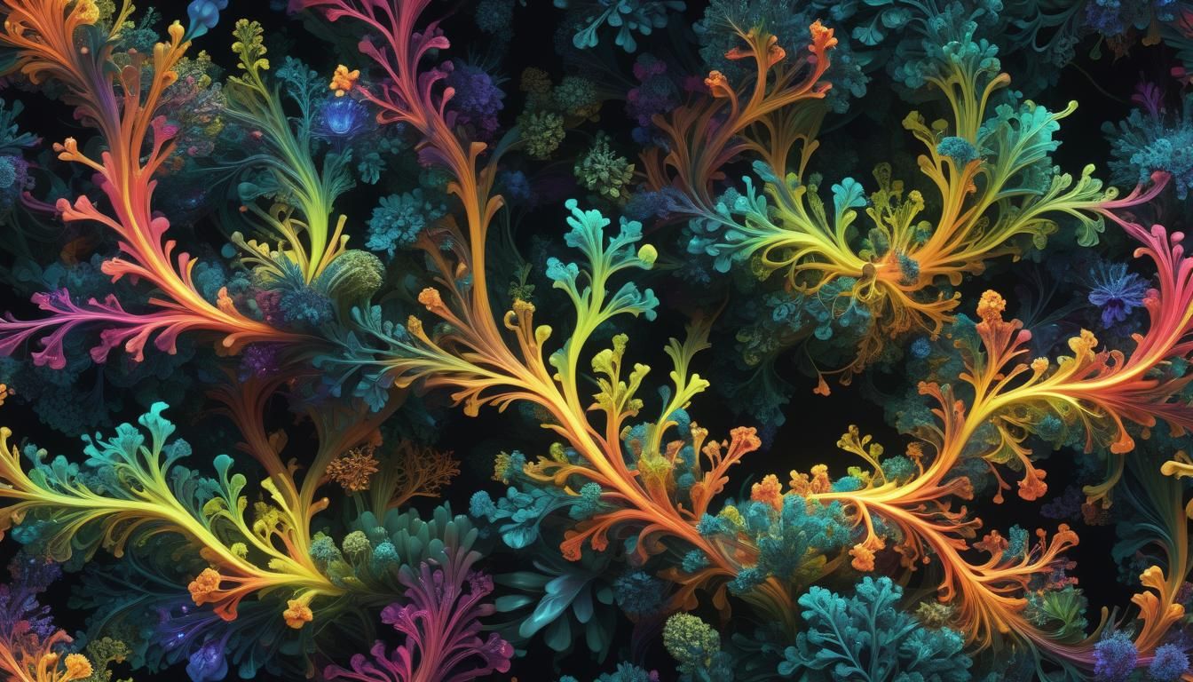 Fractals in a Vibrant, Twisted Ecosystem