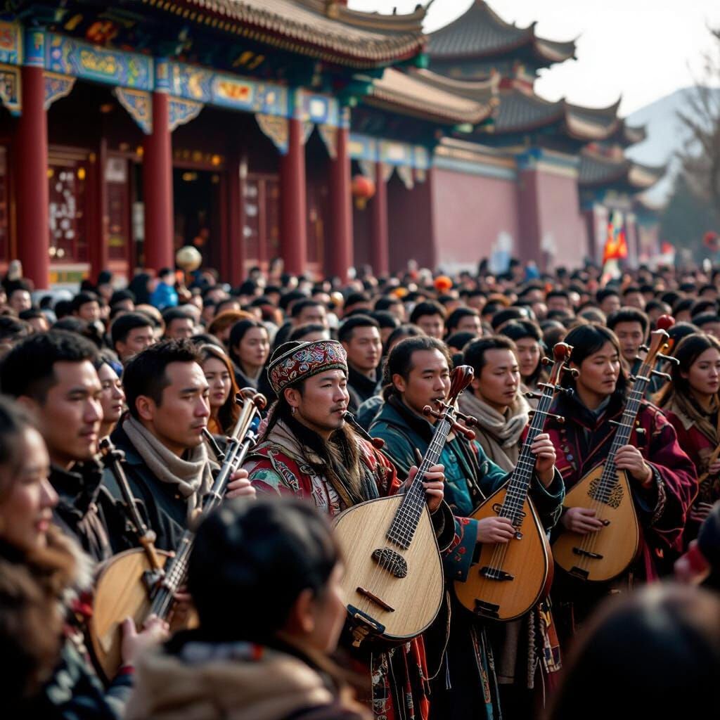 A crowd in Xanadu has now turned out in force outside the gates of the pleasure dome. Despite the sheer number of people...