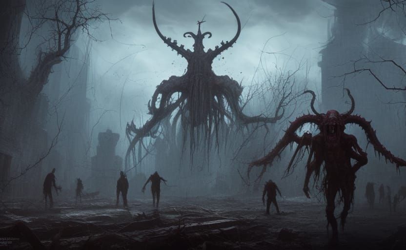 Cthulhu Destroys the World: A Dark Post-Apocalyptic Vision