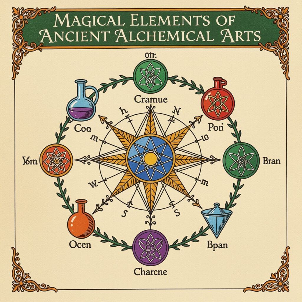 Magical Elements of Ancient Alchemical Arts