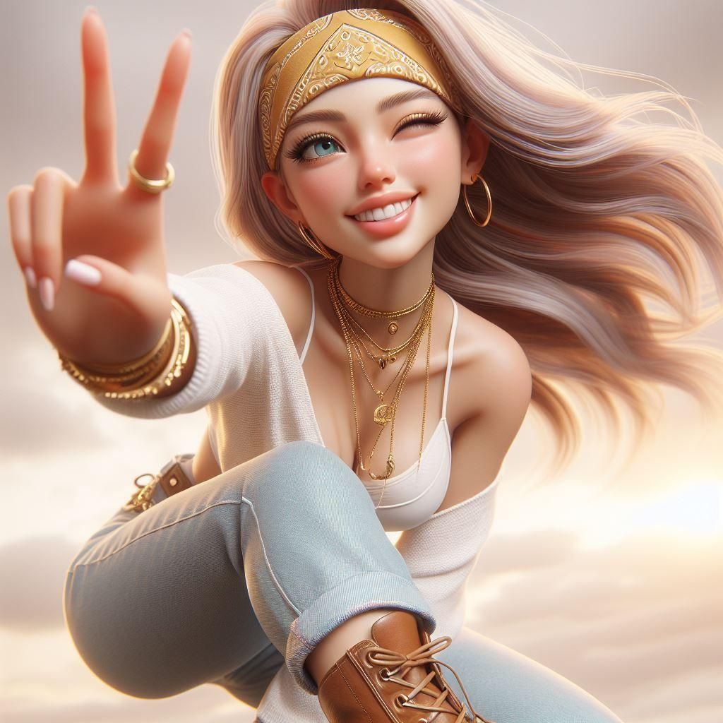 AI-Generated Image of Jeans